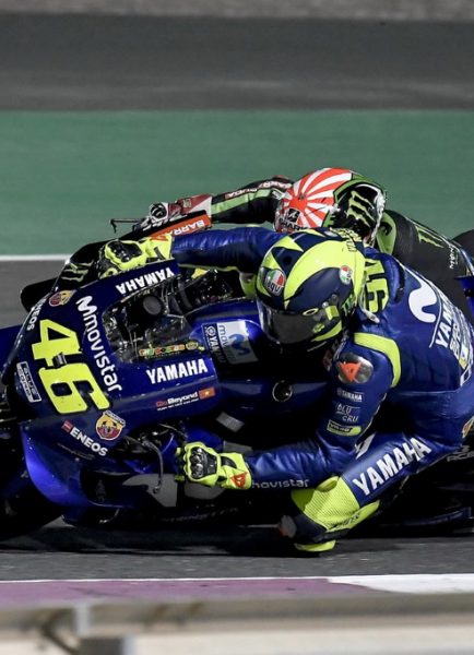 เดอะด๊อกเตอร์ VR46 ไล่บู๊สุดมันส์บิดยามาฮ่า M1 ยืนโพเดี้ยมโมโตจีพี 2018 สนามแรก