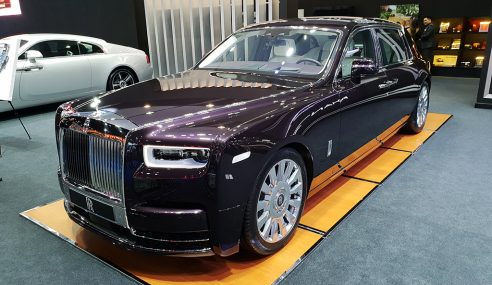 New Rolls-Royce Phantom รถที่แพงที่สุดในงาน Motor Show 2018