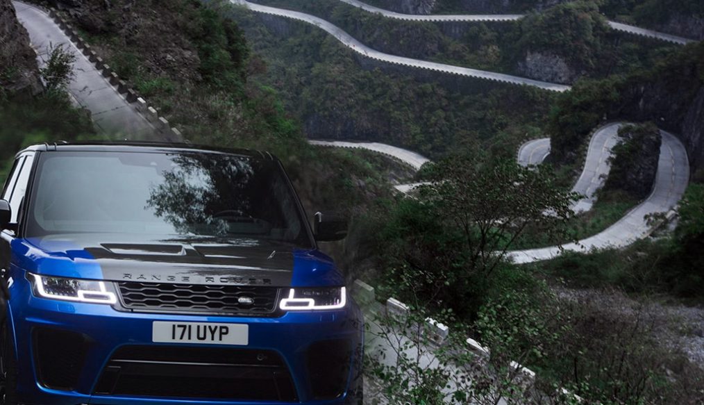 ทุบสถิติ!!! Range Rover Sport SVR เร็วกว่า Ferrari 458 Italia บนถนน 99 โค้งในจีน