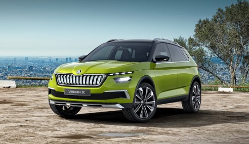 Skoda Vision X Concept ได้เห็นกันแน่ในงาน เจนีวา 2019