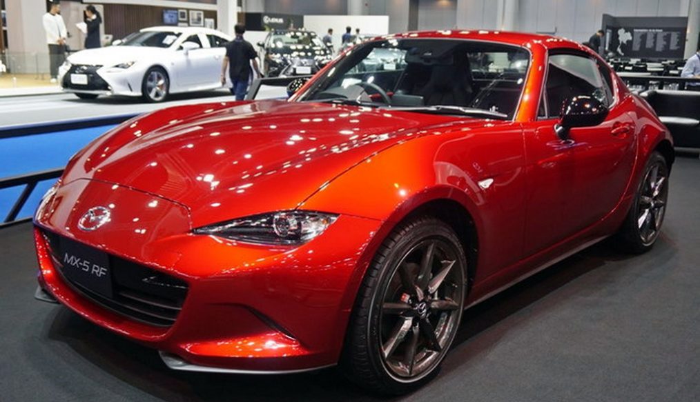 Mazda MX-5 RF 2018 เกียร์ธรรมดา เปิดตัวแล้วที่งานมอเตอร์โชว์ เคาะค่าตัว 2.82 ล้านบาท