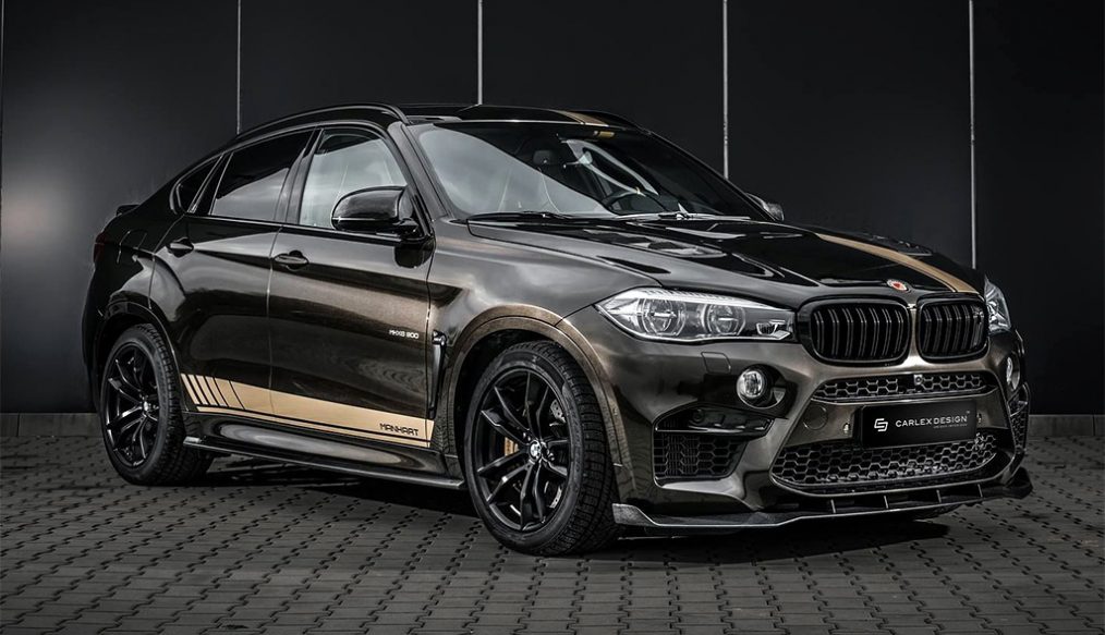 BMW X6 กลายเป็นรถอเนกประสงค์สุดดุดัน เพราะสำนักแต่ง Manhart และ Carlex Design