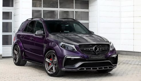 Mercedes-AMG GLE 63 S สีม่วง จากจูนเนอร์ชื่อดังรัสเซีย TopCar