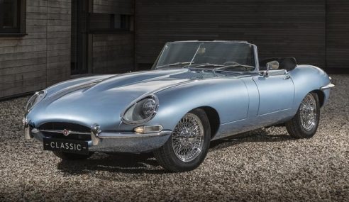 รถพระที่นั่งเจ้าชายแฮร์รี่ “Jaguar E-Type Concept Zero” รถโบราณไฟฟ้ามูลค่า 15 ล้านบาท