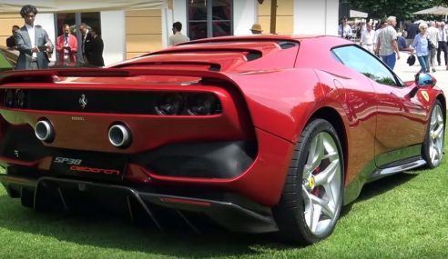 Ferrari SP38 Deborah เปิดตัวครั้งแรกใน Villa d’Este ม้าลำพองรุ่นพิเศษ ที่มีคันเดียวในโลก!!