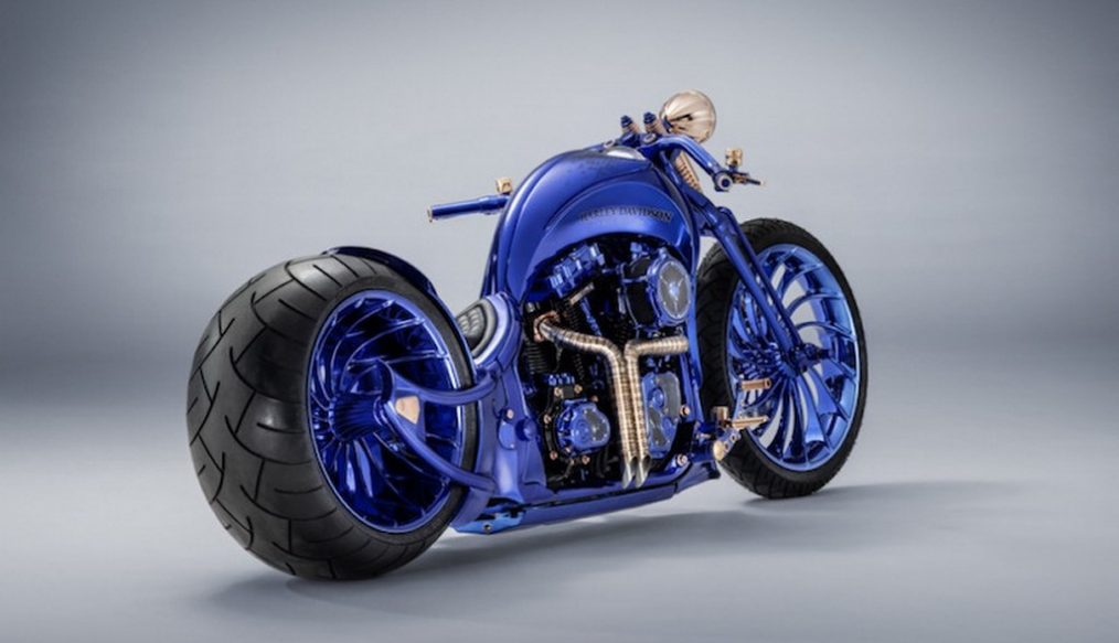 Harley-Davidson “Blue Edition” รถมอเตอร์ไซค์ที่แพงที่สุดในโลก
