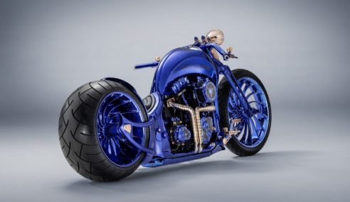 Harley-Davidson “Blue Edition” รถมอเตอร์ไซค์ที่แพงที่สุดในโลก