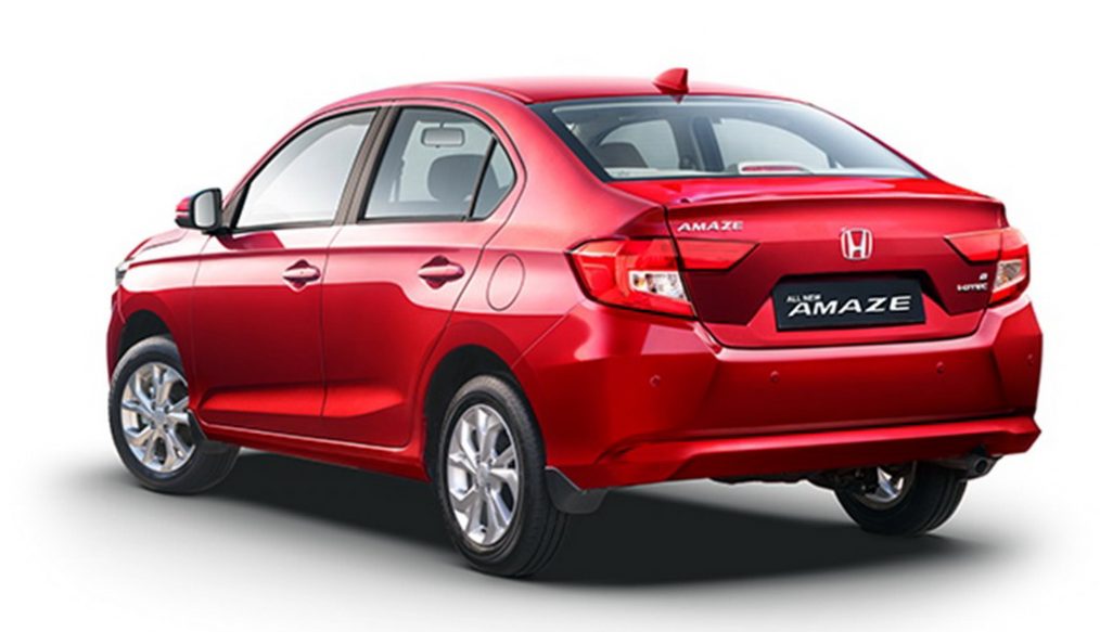 Honda Amaze 2018 ใหม่ เวอร์ชั่นอินเดีย เคาะราคาเริ่มต้นแค่ 2.64 แสนบาท