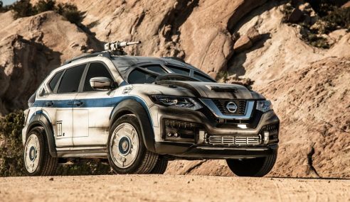 Nissan Rogue กับชุดแต่งสุดล้ำ ต้อนรับ Star Wars ภาคใหม่ “world premiere of Solo”