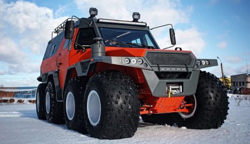 Avtoros Shaman 8×8 คือเอสยูวีที่ใหญ่ที่สุด เท่าที่เคยมีใน Top Gear