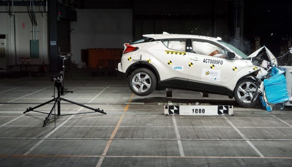 Toyota C-HR ได้รับรางวัลระดับ 5 ดาว จาก ASEAN NCAP