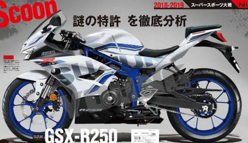 เผยโฉม New Suzuki GSX-R300 2018 สปอร์ตแฟร์ริ่งระดับเอนทรี่คลาสล่าสุด