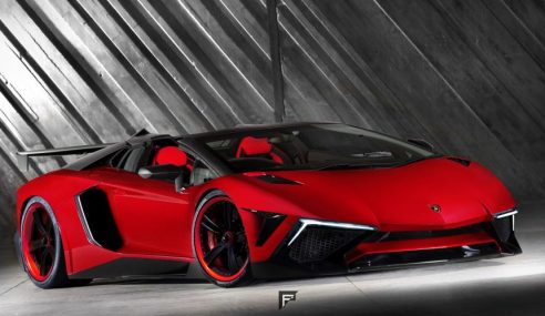 Lamborghini Aventador SV ที่ได้รับแรงบันดาลใจจากสไตล์ Terzo Millennio