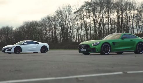 Mercedes-AMG GT R ปะทะ Honda (Acura) NSX
