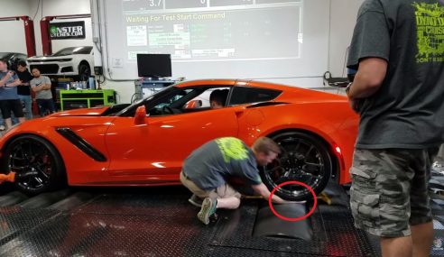 ของเค้าแรง Chevrolet Corvette ZR1 2019 ที่ทดสอบบน Dyno เกือบบดแขนซ่ะแร้ว