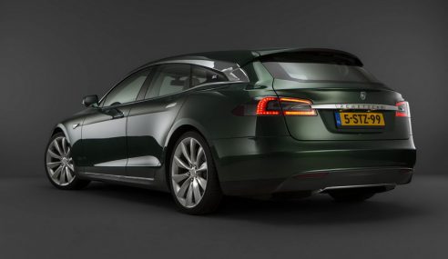 Tesla Model S Shooting Brake 2018 ใหม่ ที่มีการผลิตเพียง 20 คันเท่านั้น