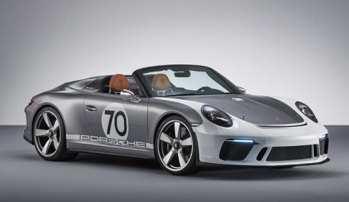 Porsche 911 Speedster เผยโฉมรถต้นแบบ ฉลองครบรอบ 70 ปี