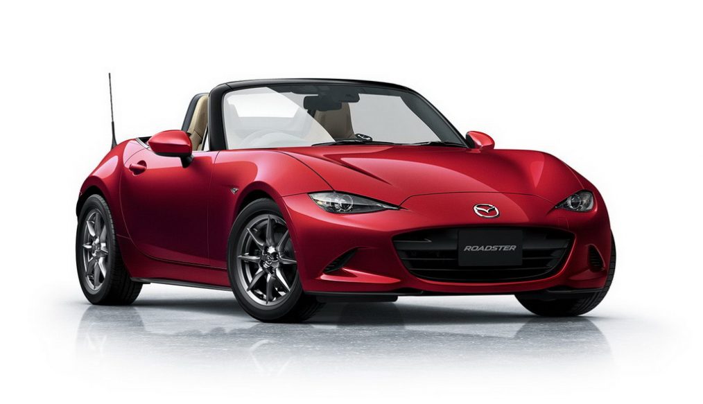 Mazda MX-5 2018 ใหม่ เปิดตัวในญี่ปุ่นด้วย 184 แรงม้า และ 7,500 รอบต่อนาที