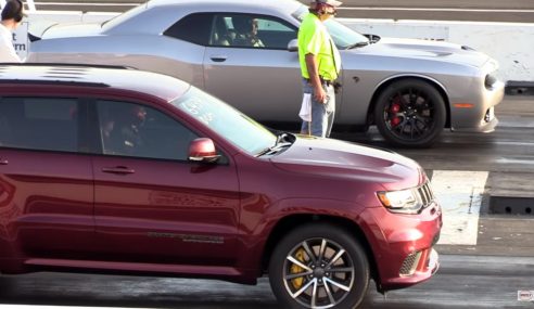 Jeep Trackhawk ปะทะ Challenger Hellcat