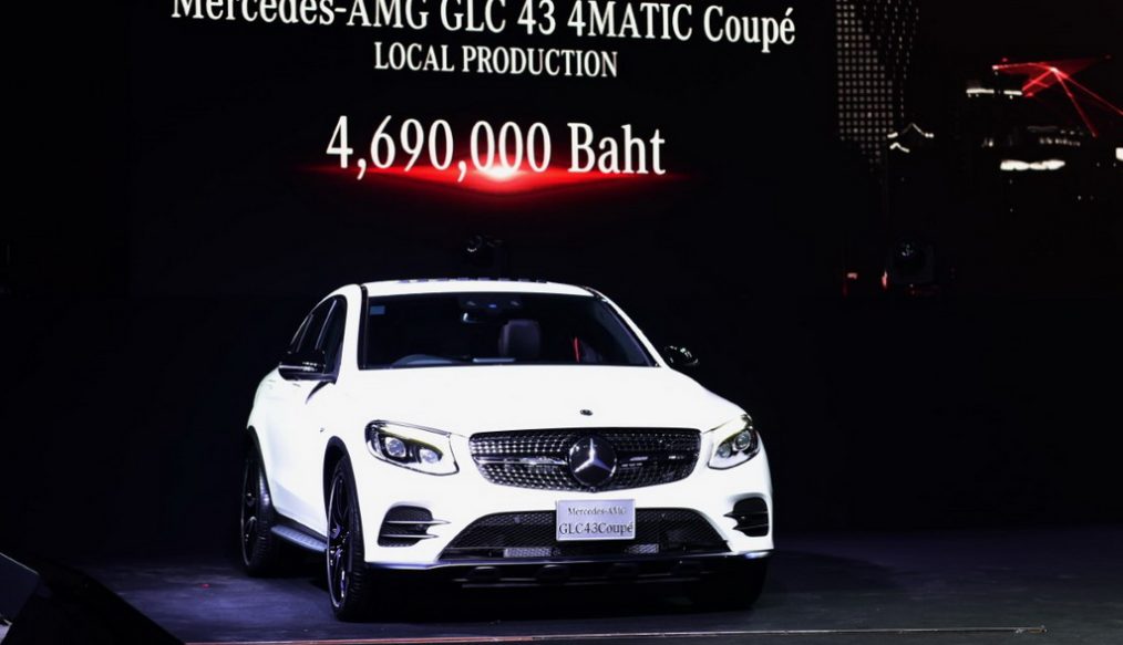 Mercedes-AMG GLC 43 4MATIC Coupé รุ่นประกอบในประเทศ ด้วยราคา 4.69 ล้านบาท