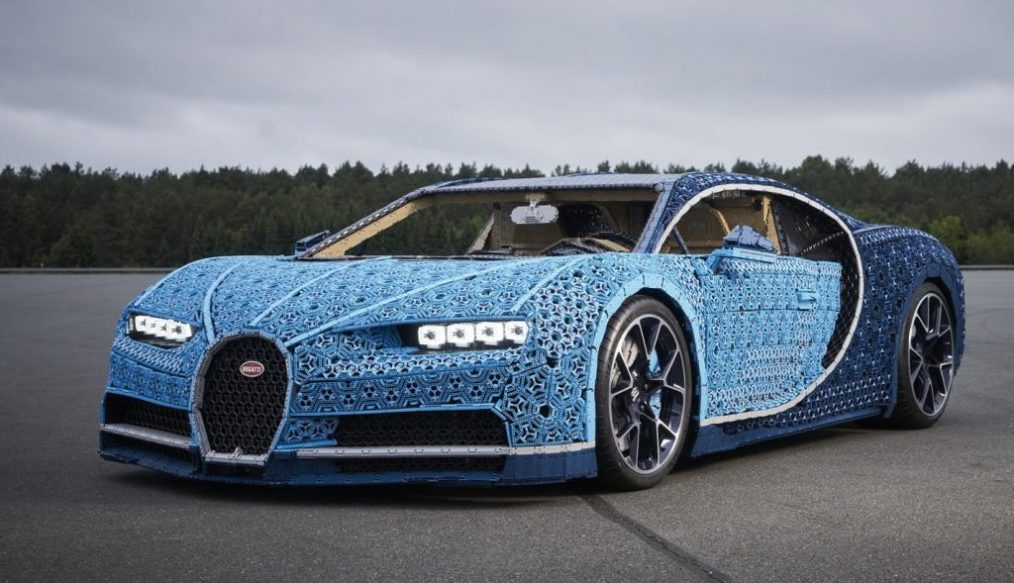 บรรดาคุณพ่อสนใจซื้อให้ลูกๆ เล่นสักคันมั้ยกับ Bugatti Chiron ที่ตกแต่งด้วย Lego ทั้งคันวิ่งได้จริง