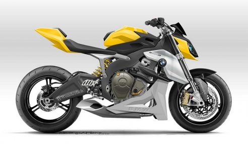 BMW S675R concept เนกเกตแนวสตรีท ที่จะมาพร้อมกับเครื่องยนต์ 3 สูบ!