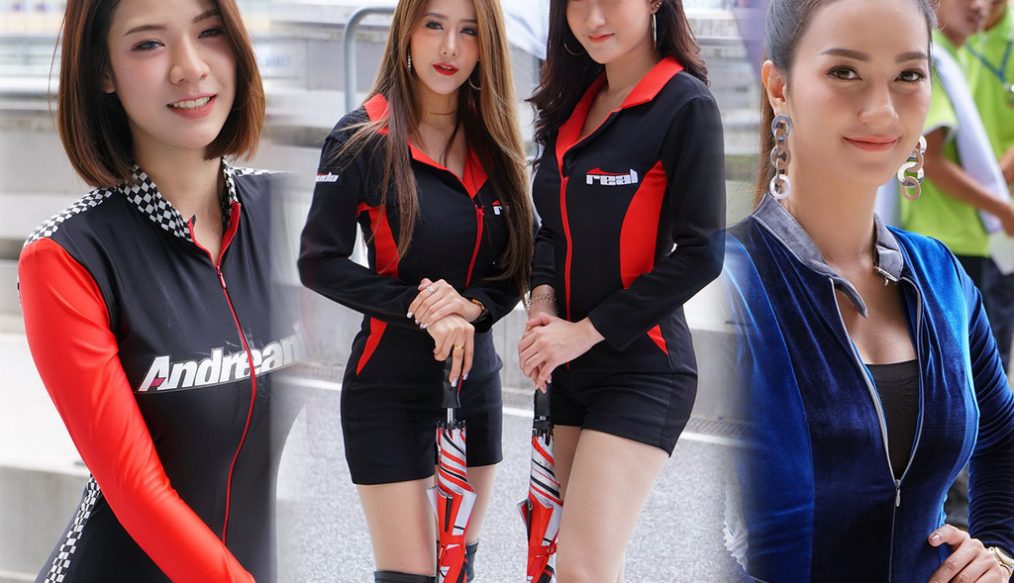 สาวสวยจากขอบสนาม “พีทีที บีอาร์ไอซี ซูเปอร์ไบค์ 2018” สนาม 3