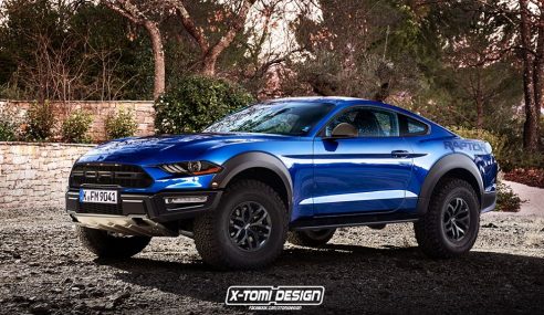 หากอนาคต Ford คิดจะทำ Mustang Raptor หน้าตาก็จะออกมาดุประมาณนี้