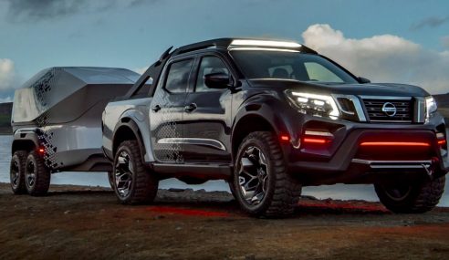 Nissan โชว์แนวคิด Navara Dark Sky Concept ที่มาในธีมอาวองการ์ด พ่วงห่อดูดาวมาด้วย