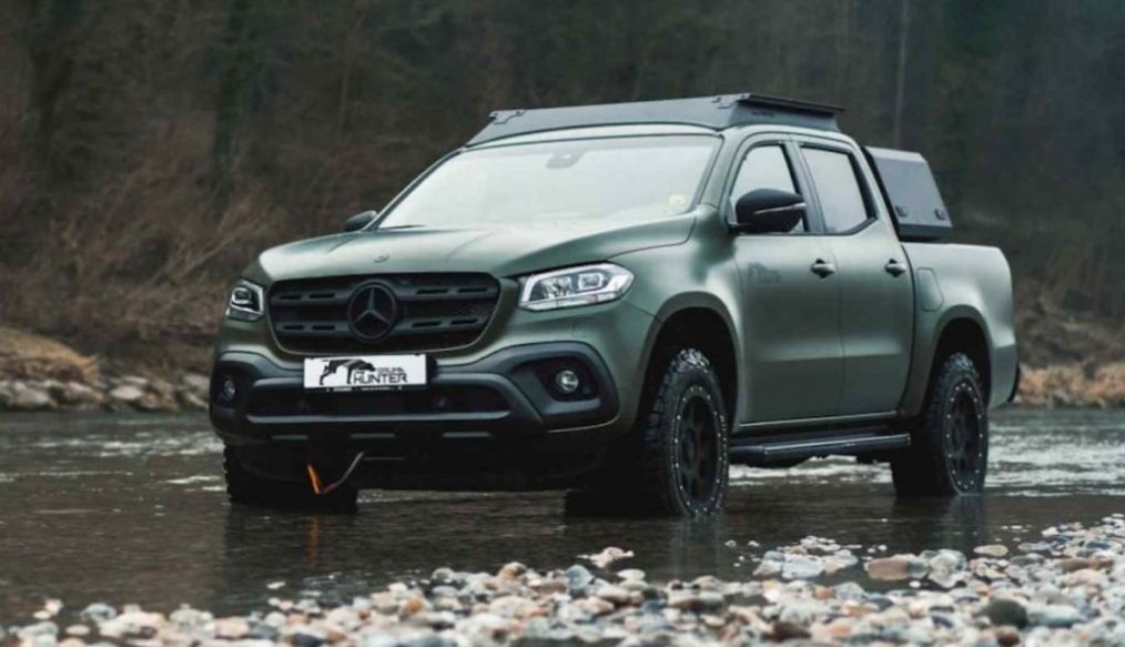 Mercedes-Benz X-Class คันนี้ ถึงมาดจะเท่ แต่ดูน่าหดหู่ เพราะชุดแต่งนี้ ทำมาเพื่อคนชอบล่าสัตว์