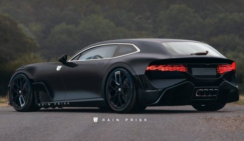 ลองดูภาพ Bugatti Divo ในเวอร์ชั่น Shooting Brake เครื่องวางหน้า จำเป็นต้องดุขนาดนี้มั้ย