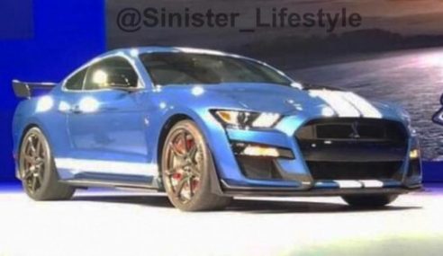 หลุดได้ไง Mustang มาดเข้มคันนี้ ที่คาดว่าจะเป็น Mustang Shelby GT500 2020