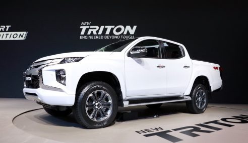 Mitsubishi Triton และ Pajero Sport Elite Edition นำขบวนค่ายมิตซูบิชิ ในงาน Motor Expo 2018