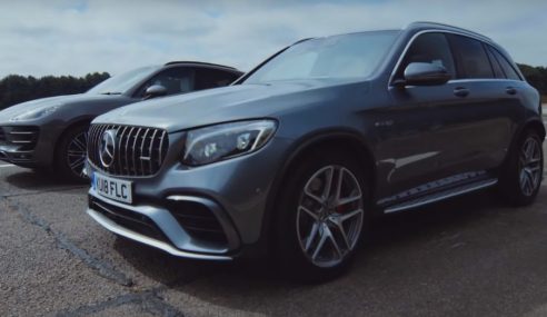 ศึก 2 ยักษ์ รถเอสยูวีต่างค่าย ระหว่าง Mercedes-AMG GLC 63 S Vs Porsche Macan Turbo ใครสวนใครต้องดู