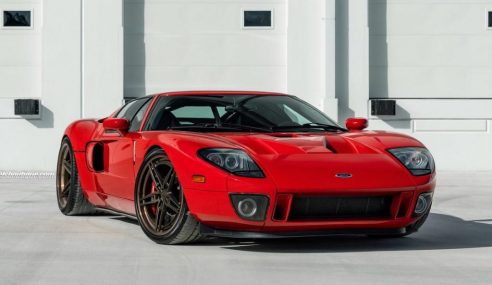 Ford GT เจนที่แล้ว ที่ได้รับการอัพเดทแบบจัดเต็ม จนได้กำลังแรงม้าที่ล้อกว่า 2,000 แรงม้า