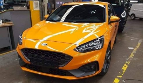 เผยโฉมหน้า Ford Focus ST 2019 รถแฮทช์แบ็ก สุดร้อนแรงของ พ.ศ. หน้า