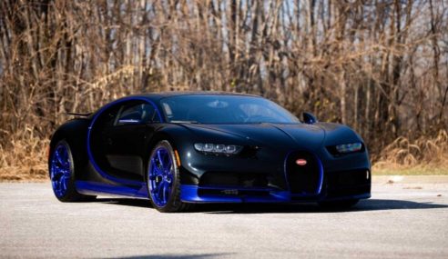 ด่วน ขาย Bugatti Chiron มือสอง ราคา 91 ล้านบาท ใช้งานไปเพียง 587 กิโลเมตร