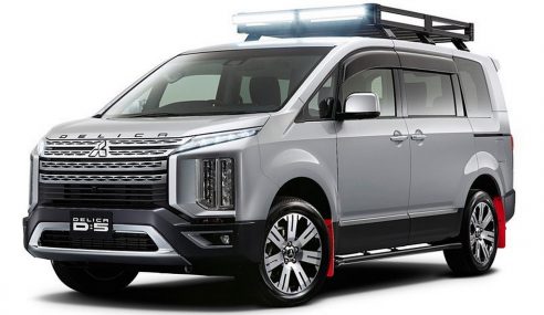 Mitsubishi Delica D:5 ปี 2019 ใหม่ มินิแวนออฟโรดรุ่นพิเศษ เตรียมเปิดตัวที่งาน Tokyo Auto Salon