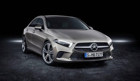 Mercedes-Benz A-Class ซีดาน ปี 2019 ขายในอเมริกาเริ่มต้นเพียง 1 ล้านต้นเท่านั้น ขับเคลื่อนล้อหน้า