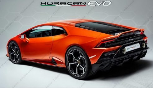 Lamborghini Huracan Evo 2020 เผยโฉมเกือบเต็มคัน!