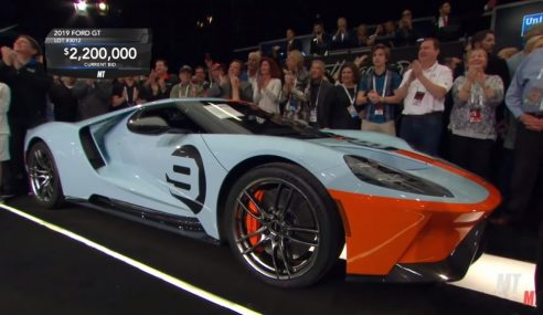 ไม่พูดเยอะ Ford GT Heritage Edition คันแรกถูกขายไปได้กว่า 79 ล้านบาท