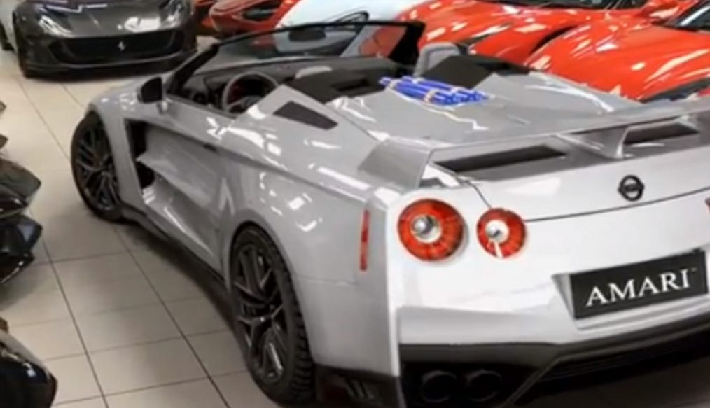 อย่างเฉียบ Nissan GT-R Convertible ตัวเป็นๆ คันจริง แบบไม่ใช้ตัวแสดงแทน แต่ใช้ CG