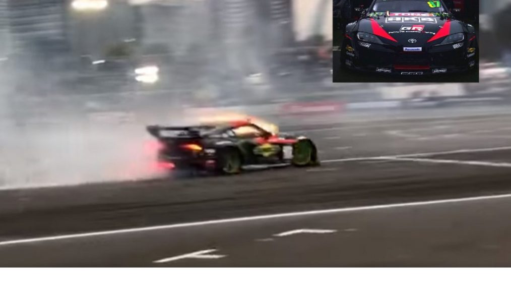 Toyota Supra ใหม่ ที่จับไปลงเครื่อง 2JZ ซ่าได้ไม่ทันไร ก็เกิดไฟลุกไหม้เสียแล้ว