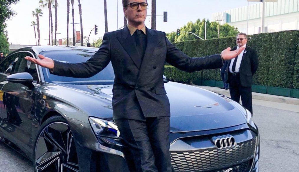 โป๊ะแตก e-tron GT ใน Avengers ถูกจับผิดว่าใช้เสียงเครื่องยนต์ปลอม