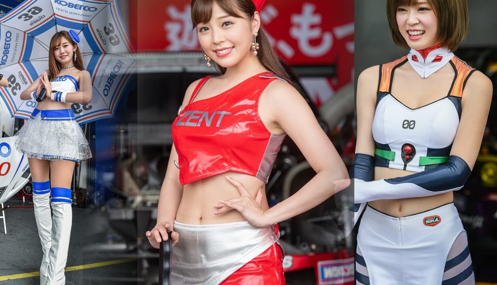 Pit Lane ขาวจั๊วะ !! เรซควีนสุดสวยบินตรงจากแดนปลาดิบ”