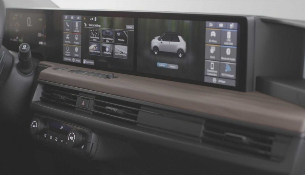 รถจากอนาคต Honda E โชว์ภายในที่เต็มไปด้วยหน้าจอ