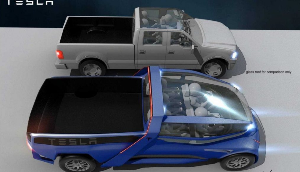ลองชมภาพ Tesla Pickup ที่ออกแบบโดยผู้กำกับศิลป์ของ Star War ว่ามันจะออกมาล้ำแค่ไหน