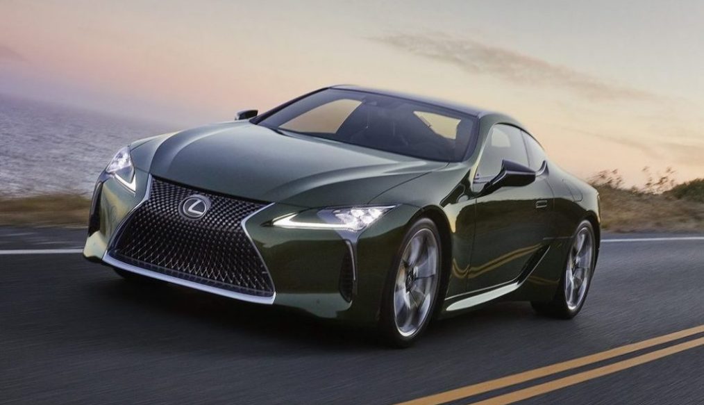 Lexus LC 500 Limited Edition 100 คันบนโลก มาพร้อมสีเขียวจัดจ้าน