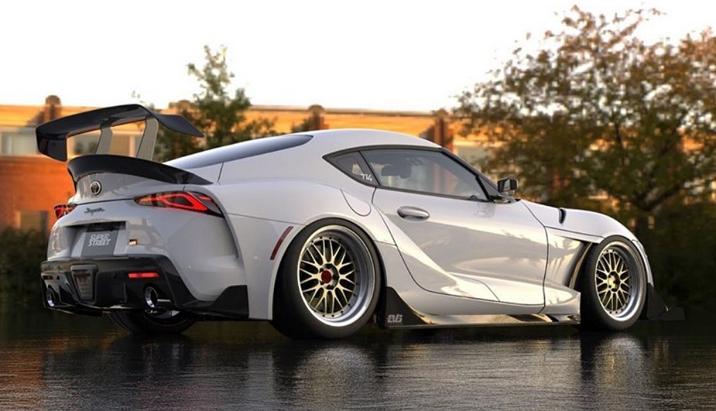 Toyota Supra มาพร้อมชุดแต่งลำตัวกว้าง พร้อมโชว์ตัวที่งาน SEMA ปีนี้