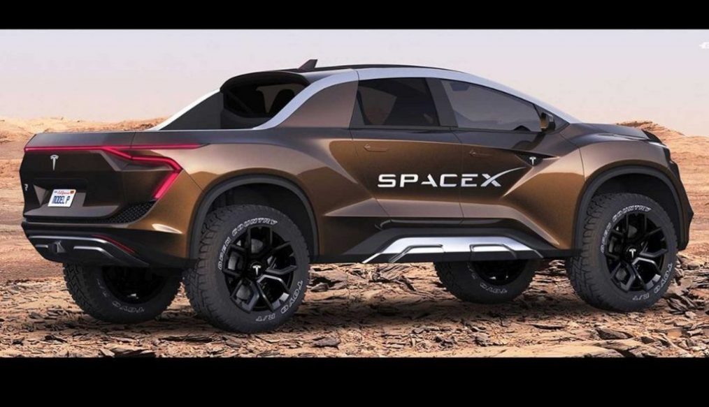 จะเป็นอย่างไรถ้า Tesla พัฒนากระบะร่วมกับ SpaceX ให้สามารถลุยได้บนดาวอังคาร